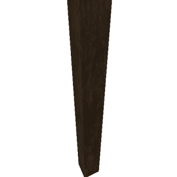 Sharp Wooden Pillar {4} 1M 3